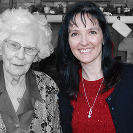 Polly Gustafson, CFO, provides personal care and relationship with our residence.